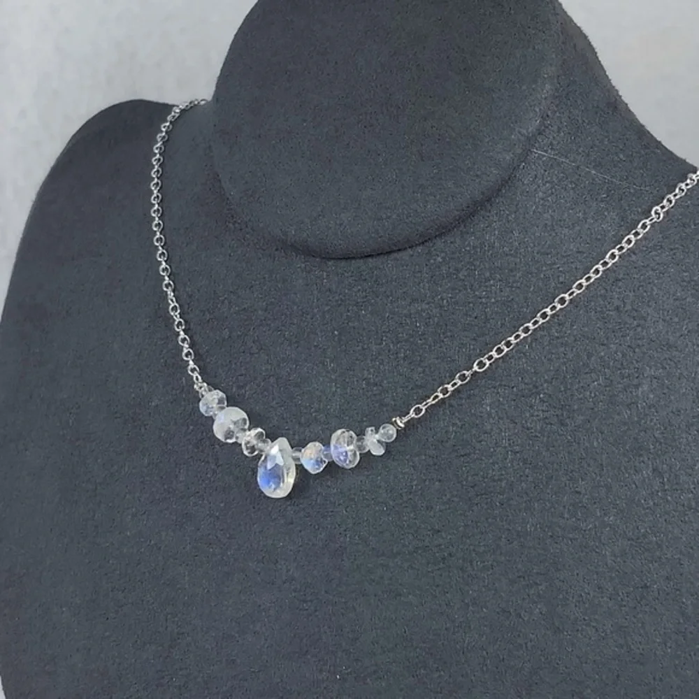 Hand Made Moonstone Necklace